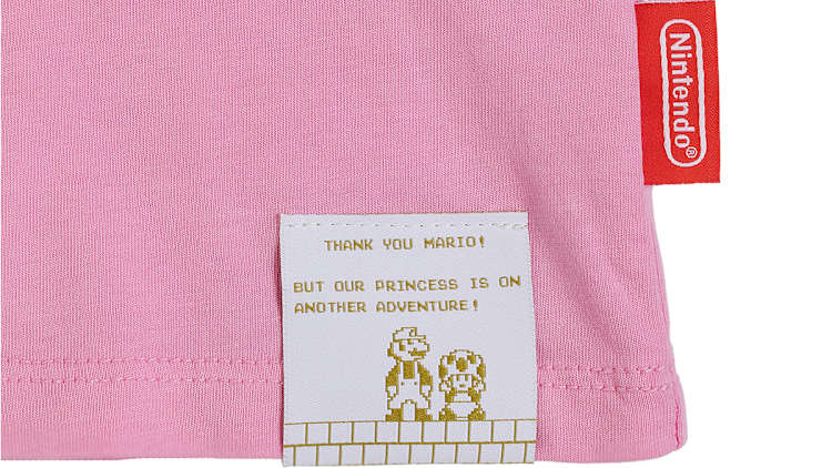 Peach Collection - Princess Peach's Castle Pink T-Shirt